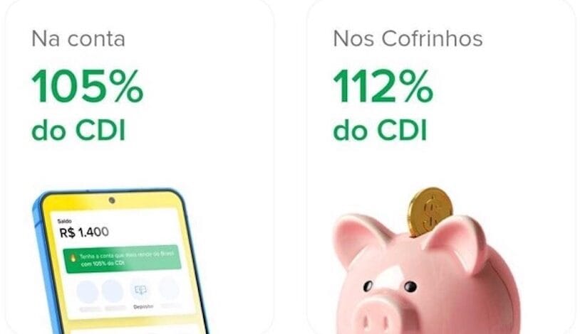 Novo Cofrinho do Mercado Pago Turbinado com Rendimento de 112% do CDI