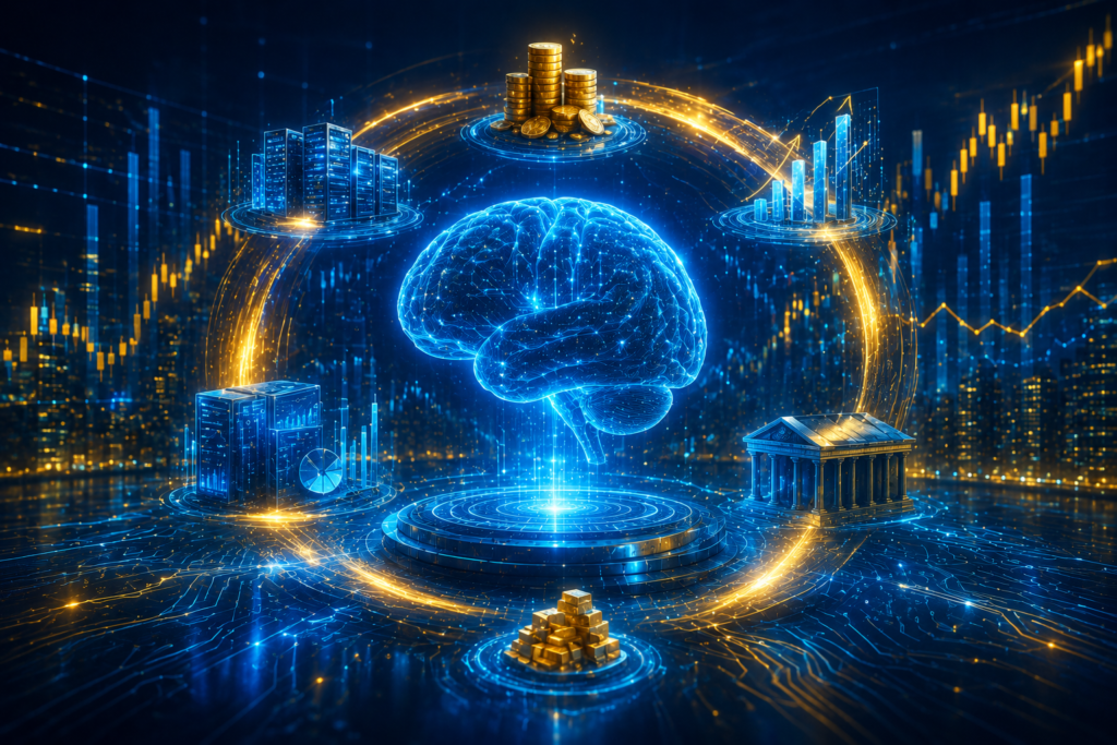 IA e Investimentos: Como o Ciclo de US$ Bilhões em Inteligência Artificial Impacta Sua Carteira Brasileira